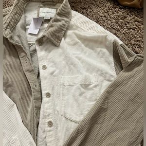american eagle corduroy button up